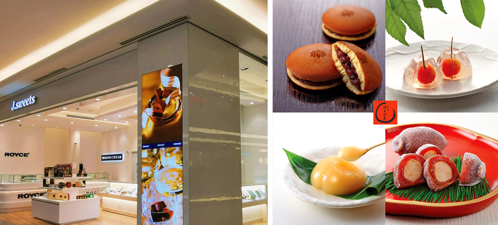 the partnership with Japan Airlines (JAL), which saw the opening of J.Sweets, an elegant dessert chain bringing top Japanese confectionery brands to North America